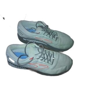 Brooks Oyster Gray & Orange Beast CTS 23 Running Shoes. Sz. Men's 12.5 Medium(D)